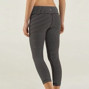 Lululemon striped crop size 8